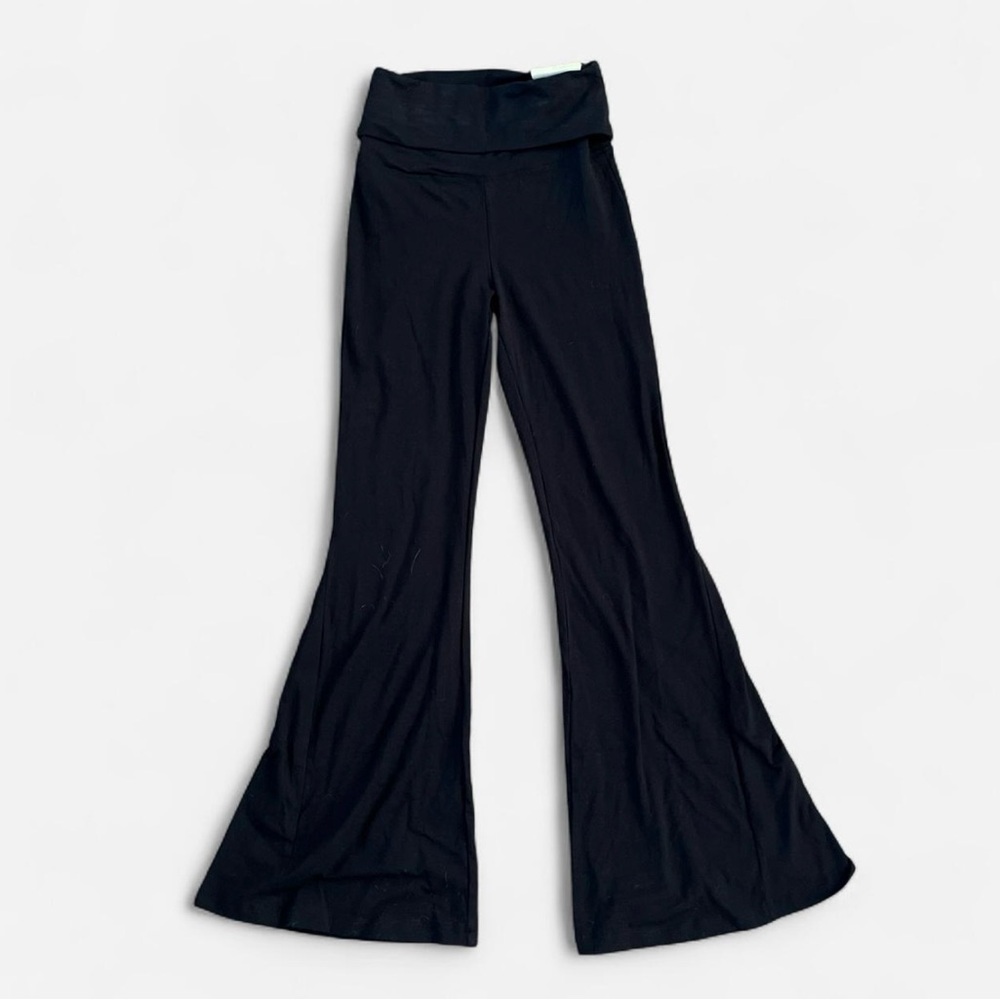 Aerie Offline- High Rise Fold Over Super Flare Leggings